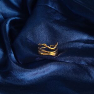 Double Wave Ring