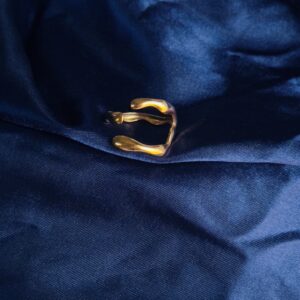 Bone Wave Ring